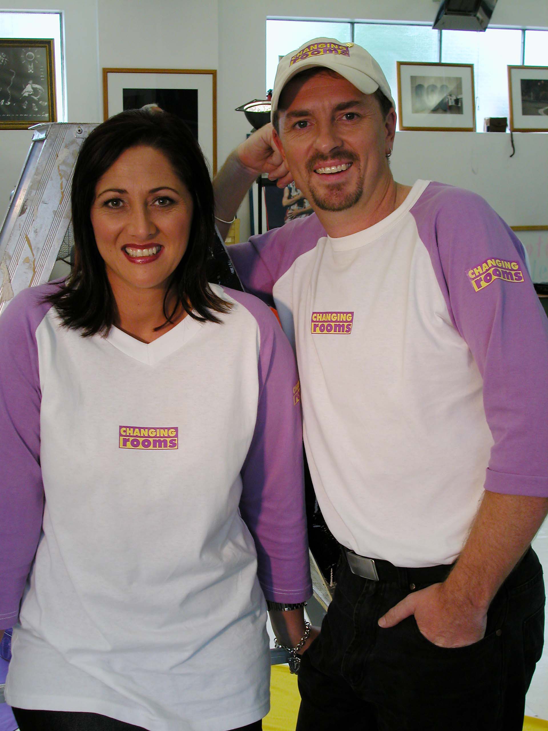 DEB DEJONG & GLENN T. CHANGING ROOMS 2003